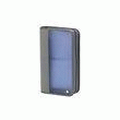 CASE LOGIC BCW 72 - PORTEFEUILLE POUR DISQUES CD/DVD - 72 DISQUES - PLASTIQUE, POLYPROPYLÈNE - GRIS, BLEU POUSSIÉREUX