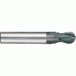 FRAISES 2 DENTS, SĂRIE NORMALE, QUEUE CYLINDRIQUE, COUPE AU CENTRE, HĂLICE Ă 30°, CARBURE MICROGRAIN REVĂTU TIALN, BOUT HĂMISPHĂRIQUE FRAISES 2 DENTS, SĂRIE NORMALE, QUEUE CYLINDRIQUE, COUPE AU CENTRE, HĂLICE Ă 30°, CARBURE MICROGRAIN REVĂTU TIALN, BOUT HĂMISPHĂRIQUE