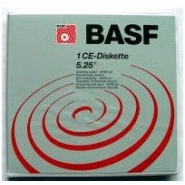BASF SPECIALE CE-DISQUETTE 5,25'', PACK DE 1 PIÈCE