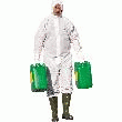 DELTA PLUS-COMBINAISON NON-TISSÉE AVEC CAPUCHE - USAGE UNIQUE-DT215TM0-XL
