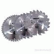 JEU DE 3 LAMES DE SCIE CIRCULAIRE CARBURE 185 MM 801292 SILVERLINE
