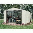 GARAGE EN MÉTALLO-PLASTIQUE GA 1217 371 X 516 X 262 CENTIMÈTRES CHALET JARDIN - GARAGE GA 1217