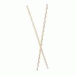 PAIRE DE BAGUETTES BAMBOU 24CM EMBALLEES - LOT DE 100 - PADERNO