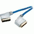 CABLE PERITEL BLEU 1.2 M