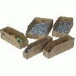 50 BACS DE RANGEMENT EN CARTON - FELLOWES - L.98 X P.280 X H.102 MM