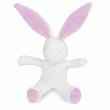 MINI LAPIN ROSE 18CM  UN MINI LAPIN ROSE ACHETÉ, LE 2EME À -25%
