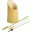 COLIS 200 BROCHETTES BAMBOU RUBAN 9 CM
