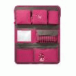 LÄSSIG VIDE POCHES VOITURE MAGENTA CHAMPIGNON ACCESSOIRE DE VOYAGE