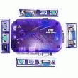 SWITCH KVM 2 PORTS CONTRÔLE 2 ORDINATEURS AVEC 1 PS/2