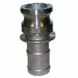 ADAPTATEUR À DOUILLE ANNELÉE INOX