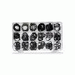 COFFRET 450 JOINTS ASSORTIS CAOUTCHOUC SYNTHÉTIQUE