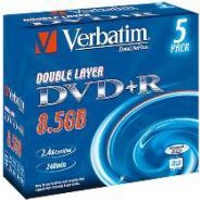 DVD+R DOUBLE COUCHE VERBATIM 8X