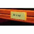 ETIQUETTES ADHÉSIVES FOND JAUNE 140X60MM.