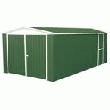 GARAGE MÉTAL 18M² VERT ANGLAIS HAUT DE GAMME GARAGE MÉTAL