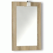 CREAZUR - MIROIR & LUMINAIRE DIEPE 50 CHENE MESSINA