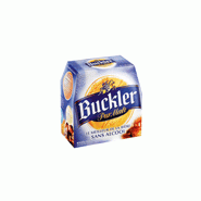 BUCKLER BIÈRE BLONDE SANS ALCOOL 0,9° BOUTEILLES 6 X 25 CL