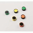 AIMANT DE SIGNALISATION FORGE MAGNÉTIQUE 100G - DIAMÈTRE 1.5X H0.7CM COLORIS ASSORTIS PLAQUETTE DE 6