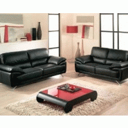 SALON CUIR DE STYLE CONTEMPORAIN - RANGOON SALON CUIR DE STYLE CONTEMPORAIN - RANGOON