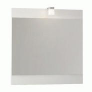 CREAZUR - MIROIR & LUMINAIRE ZOM 70 BLANC