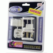 ADAPTATEUR KIT UNIVERSEL - 180 PAYS + HOUSSE