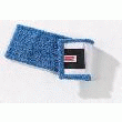 FRANGE MICROFIBRE - LOT DE 10, AVEC LOGEMENTS ET LANGUETTES BLEU, L X L 435 X 140 MM