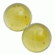 BILLE DE VERRE AMBRE 16 MM