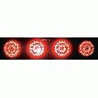 SET EFFET DE LUMIÈRE À LED RECHARGEABLE IBIZA LIGHT LEDBAR