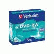 DVD-RW (x5) 4.7 Go Verbatim