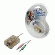 CONVERTISSEUR AUDIO LOGILINK POUR CASQUE ET HAUT-PARLEURS HS0010