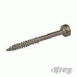 VIS EN ZINC TÊTE CYLINDRIQUE PAS DE VIS FIN POUR TROUS DISSIMULÉS N°6 X 38 MM 169344
