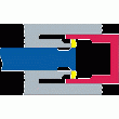 DISPOSITIF DE VERROUILLAGE PAR CRABOTAGE