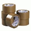 MINI-COLIS 6 ROULEAUX ADHÉSIF POLYPROPYLÈNE SILENCIEUX 50MM HAVANE