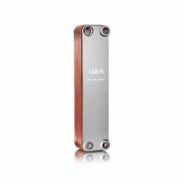ECHANGEUR DE CHALEUR À PLAQUES BRASÉES GEA ECOBRAZE SÉRIE GBS