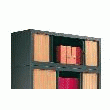 RÉHAUSSE POUR ARMOIRE À RIDEAUX HÊTRE CORPS ANTHRACITE