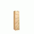 CLASSEUR À RIDEAU BOIS H 170 CM -