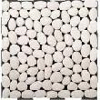 DALLES DE JARDIN CLIPSABLES GALETS BLANCS. (LOT DE 4) DALLES DE TERRASSE