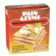 ROSINSKI PAIN AZYME EXTRA-FIN CROUSTILLANT ET LÉGER 400 G