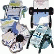 FICHIER ROTATIF CHROME ROTADEX POUR CARTES