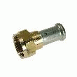 RACCORD LAITON DROIT FEMALE ECROU TOURNANT/DIAM 26-26X34(1 )/FEMELLE