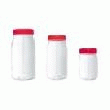 BOCAL À VIS 1 L COUVERCLE PLASTIQUE ROUGE Ø 95 PACK 6