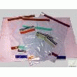 50 POCHETTES PLASTIQUES OPAQUES N°2  35X45CM