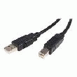 STARTECH.COM USB 2.0 A TO B CABLE - CÂBLE USB - USB À 4 BROCHES, TYPE A (M) - USB À 4 BROCHES, TYPE B (M) - 5 M ( USB / HI-SPEED USB ) - NOIR