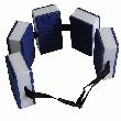 CEINTURE DE NATATION FPA AVEC 5 FLOTTEURS 30/60 KG
