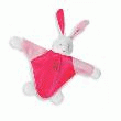 DOUDOU LAPIN FUSHIA 20CM  UN DOUDOU LAPIN FUSHIA ACHETÉ, LE 2EME À -25%