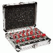 MECABOIS - COFFRET ALUMINIUM DE 20 FRAISES QUEUE DE 8MM