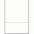 60 CARTES DE CORRESPONDANCE - SIGEL - 185G/M²- 99 X 210 MM