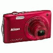 NIKON COOLPIX S3200 - ROUGE