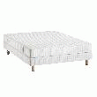ENSEMBLE SIMMONS MATELAS SUITE 600   SOMMIER SUITE CONTACT   PIEDS 180X200