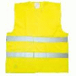 GILET HAUTE VISIBILITE FLASH JAUNE FLUO