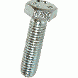 VIS À TÊTE HEXAGONALE ENTIÈREMENT FILETÉES DIN 933, INOX A4